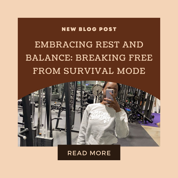 Embracing Rest and Balance: Breaking Free from Survival Mode