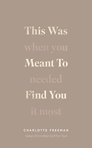 This Was Meant to Find You : When You Needed It Most Charlotte Freeman